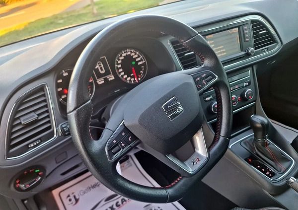 Seat Leon cena 49999 przebieg: 133000, rok produkcji 2015 z Czempiń małe 379